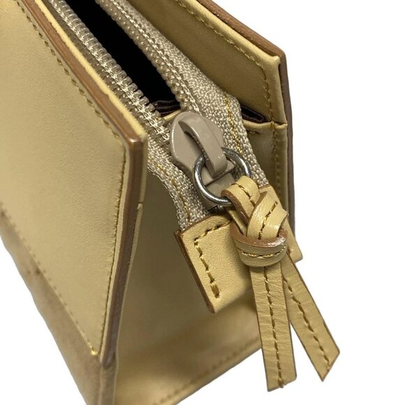 Auth Burberry Light Brown Brown Bordeaux Leather Suede Handbag - Picture 13 of 16